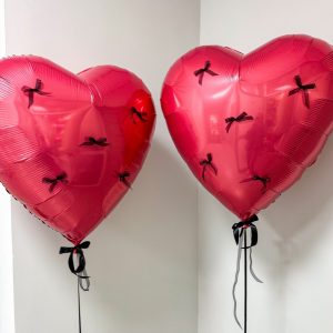 Большое сердце или звезда с бантиками, 90 см