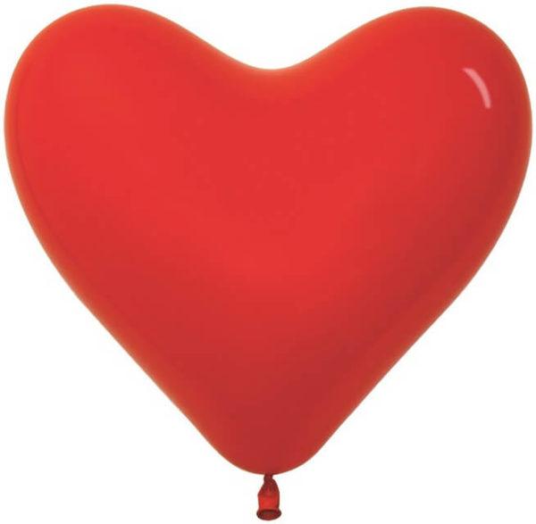 Сердце Красный, пастель, 41 см